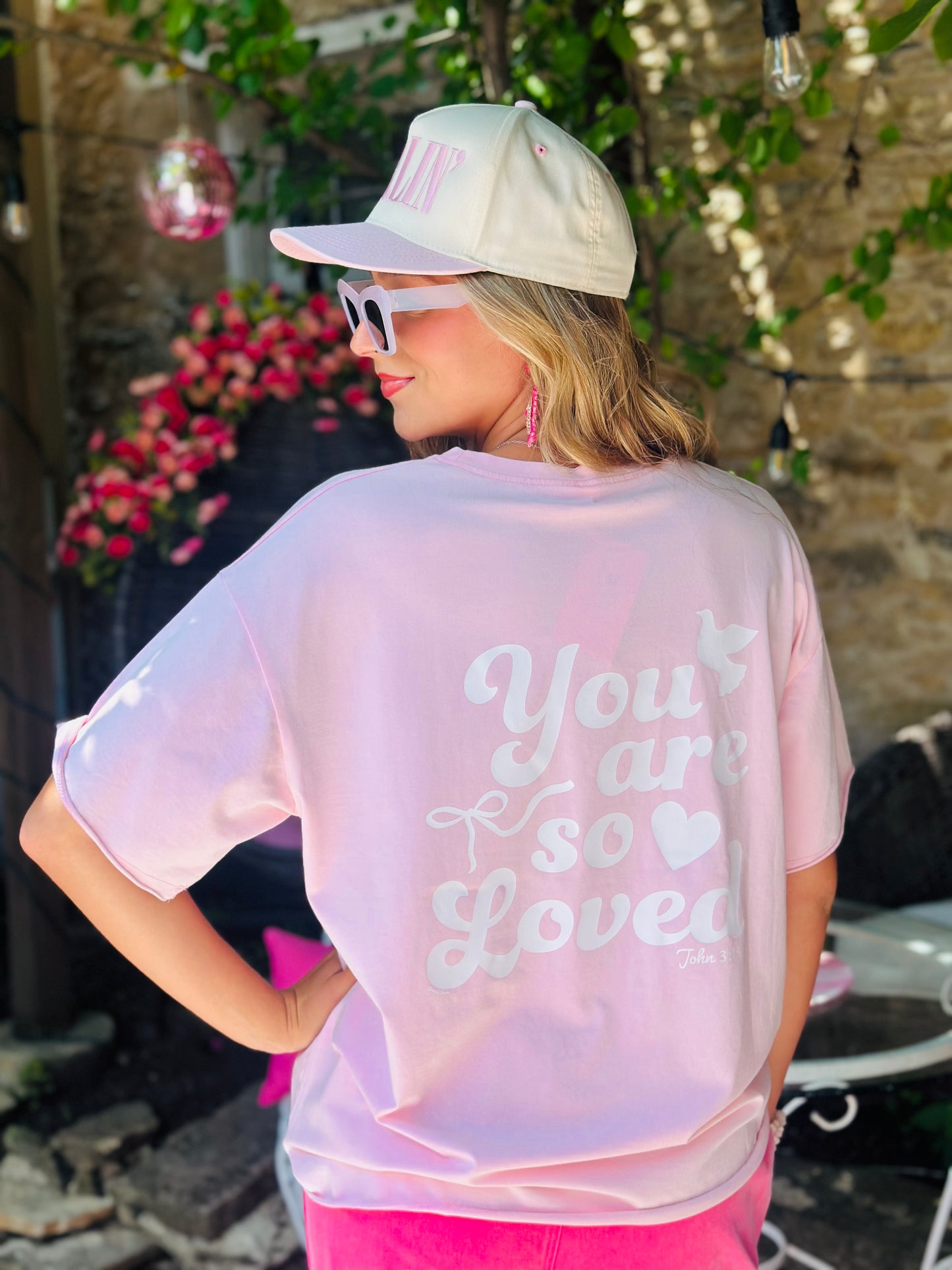 Pink You Are Loved Tee