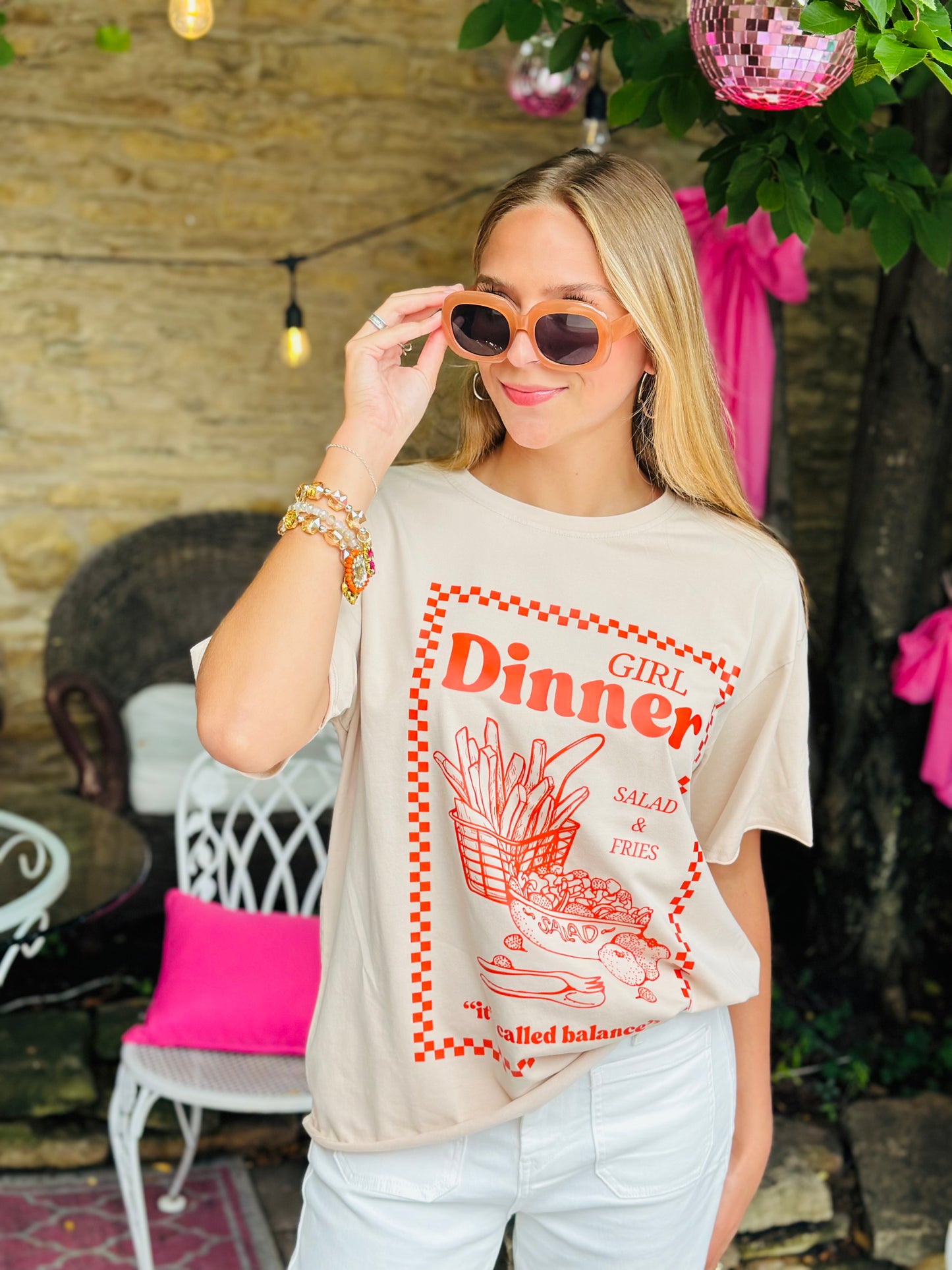 Girl Dinner Tee