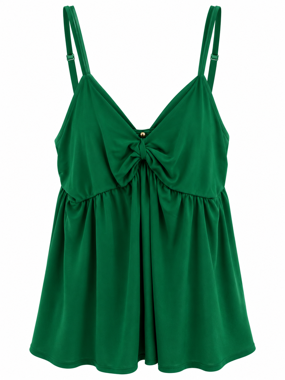 Green Scrunch Tank (LG)