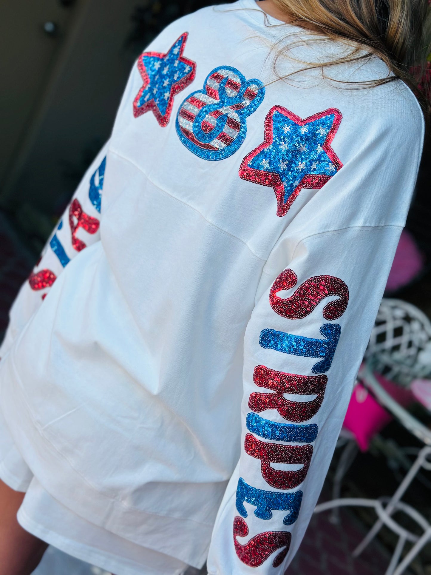 Long Sleeve Patriotic Shirt