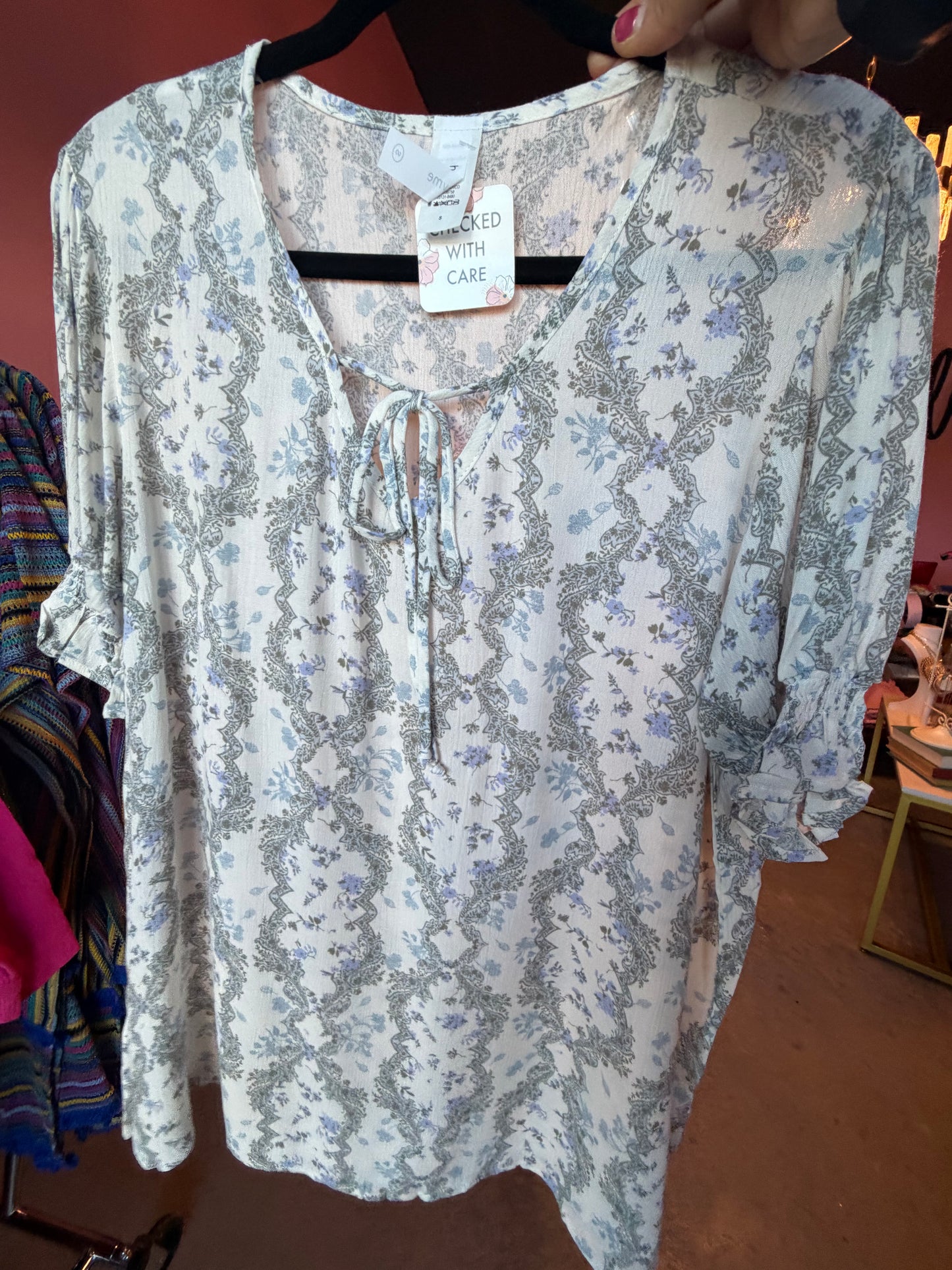 Sheer Honeybee Top (LG)