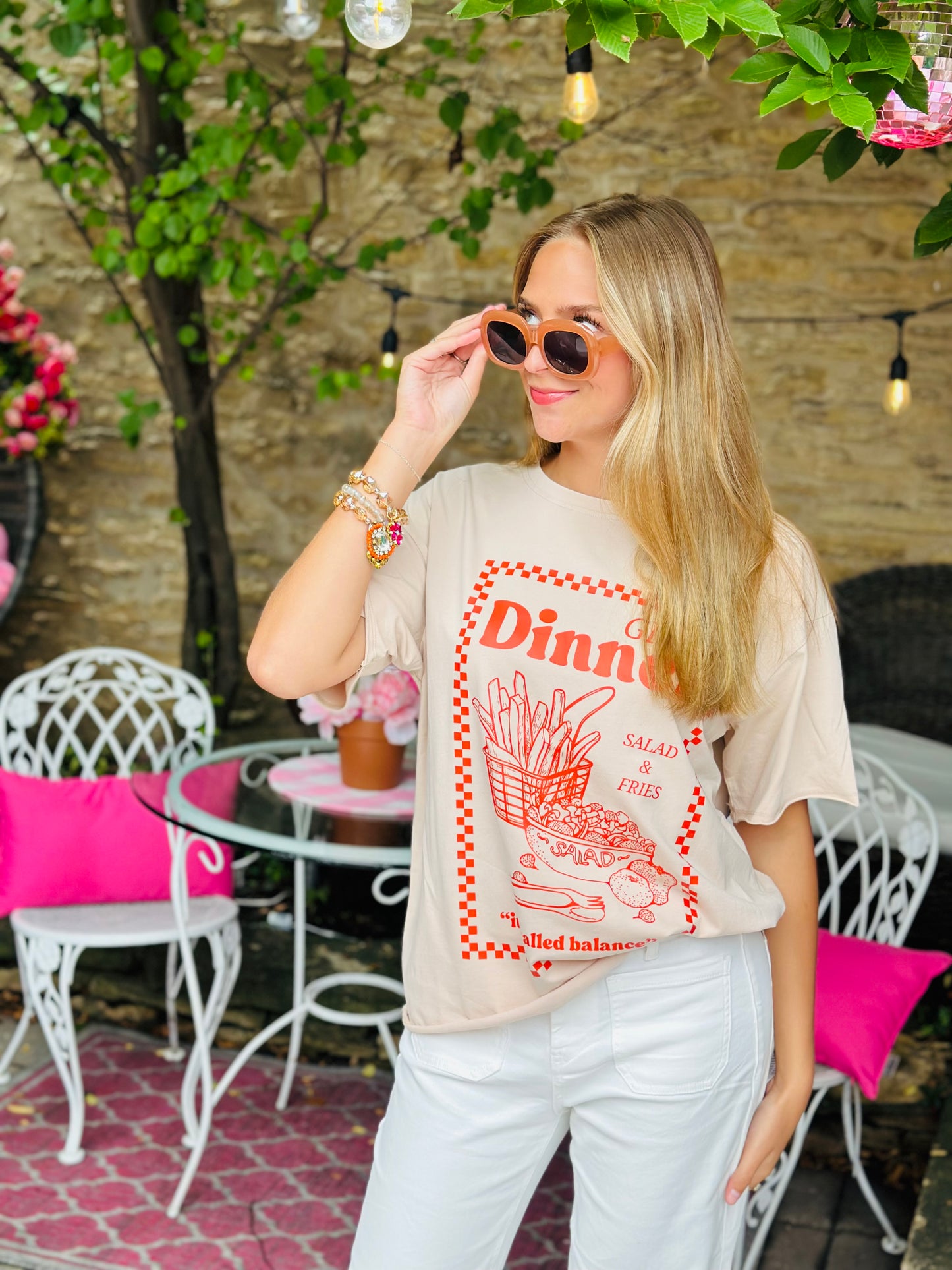 Girl Dinner Tee