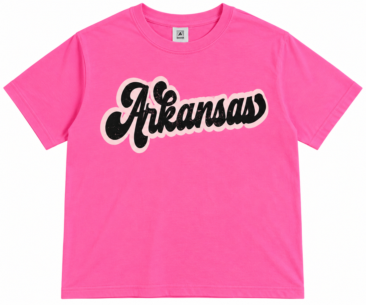Arkansas Neon Pink Tee