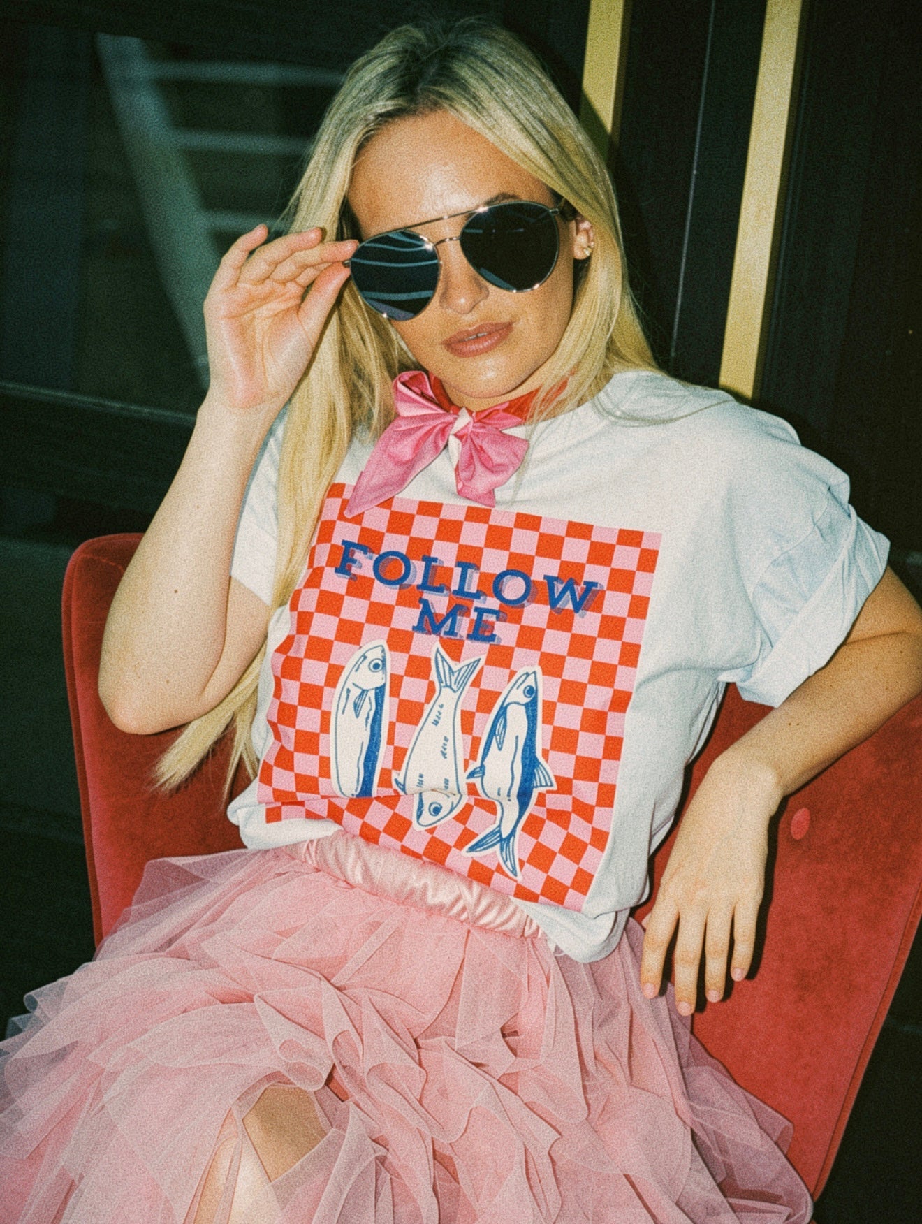 Follow Me Cropped Tee
