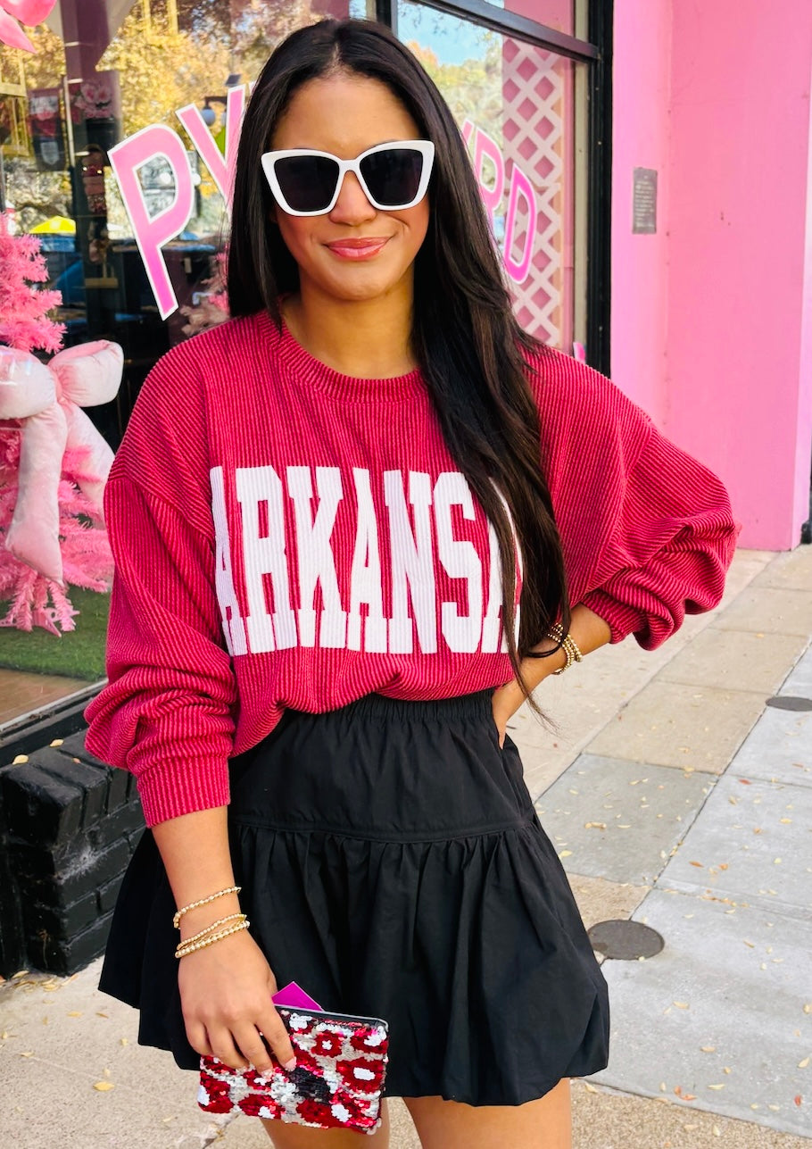 Arkansas Oversized Top