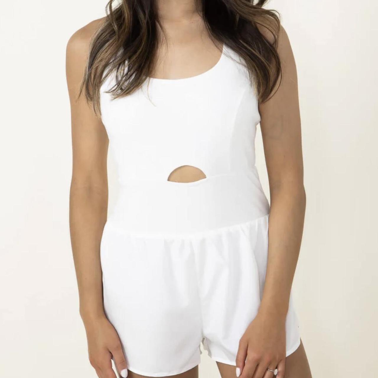 White Front Cutout Romper
Activewear