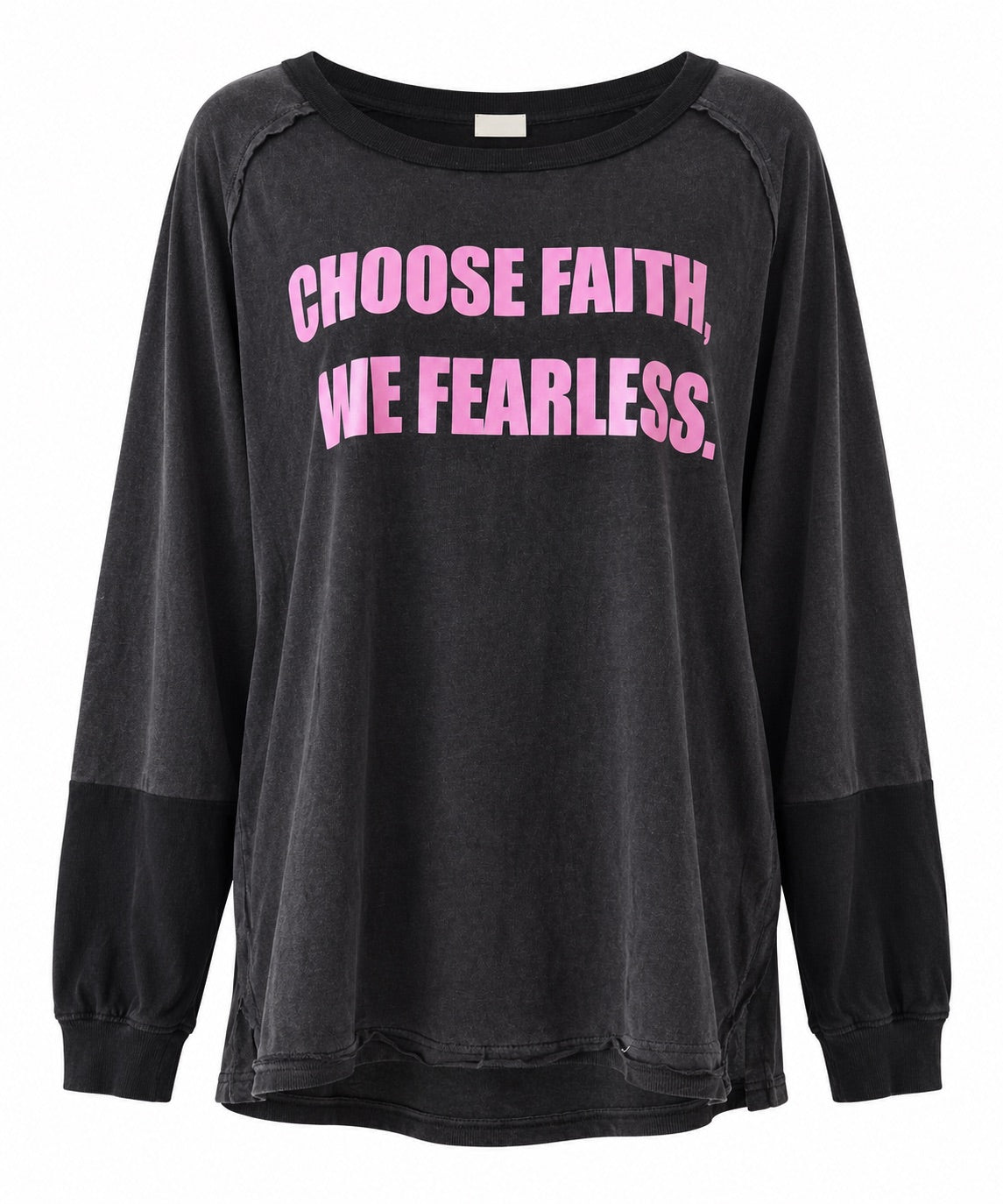 WANTED Choose Faith + Live Fearless Top