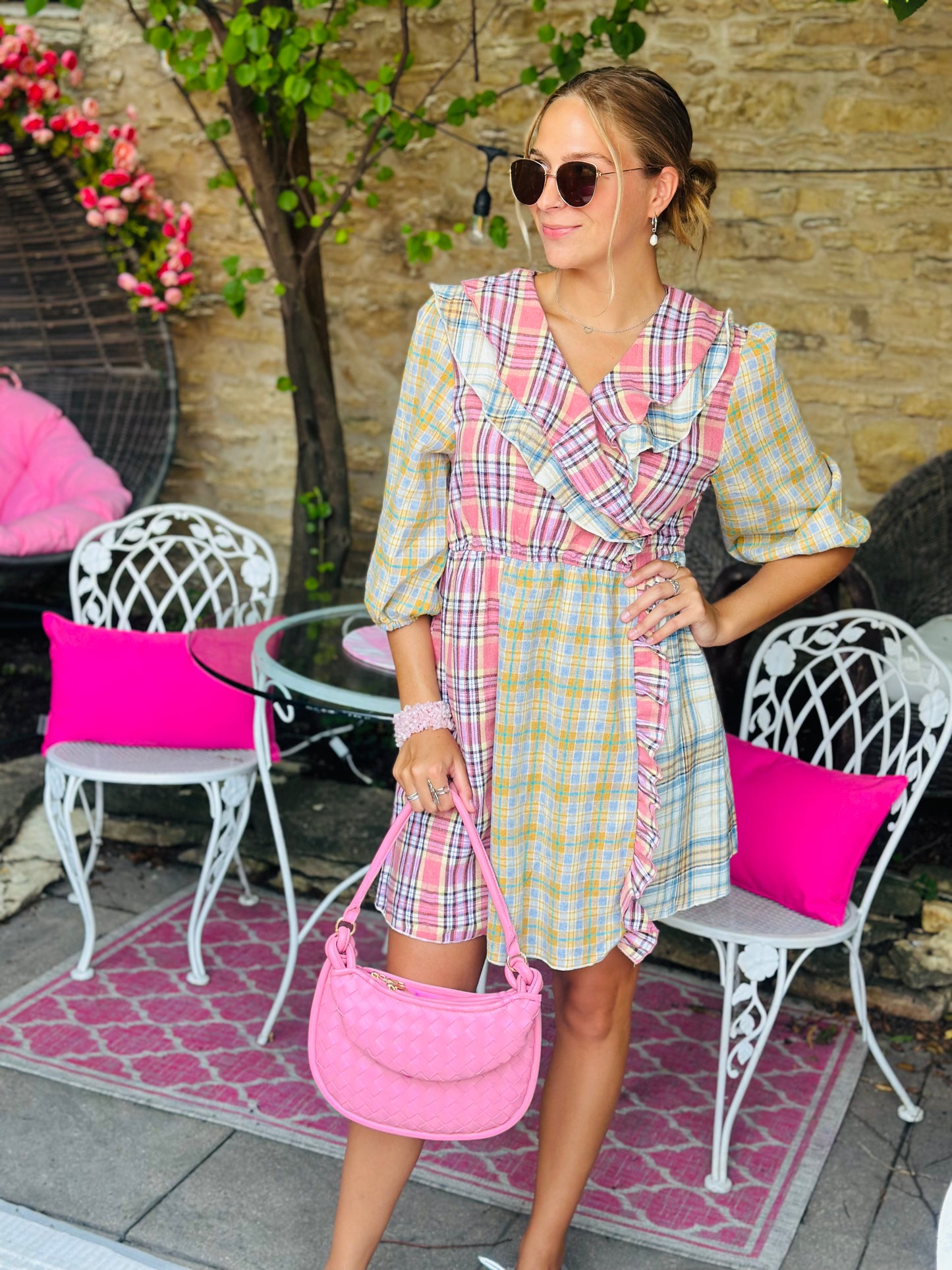 Serenade Plaid Dress