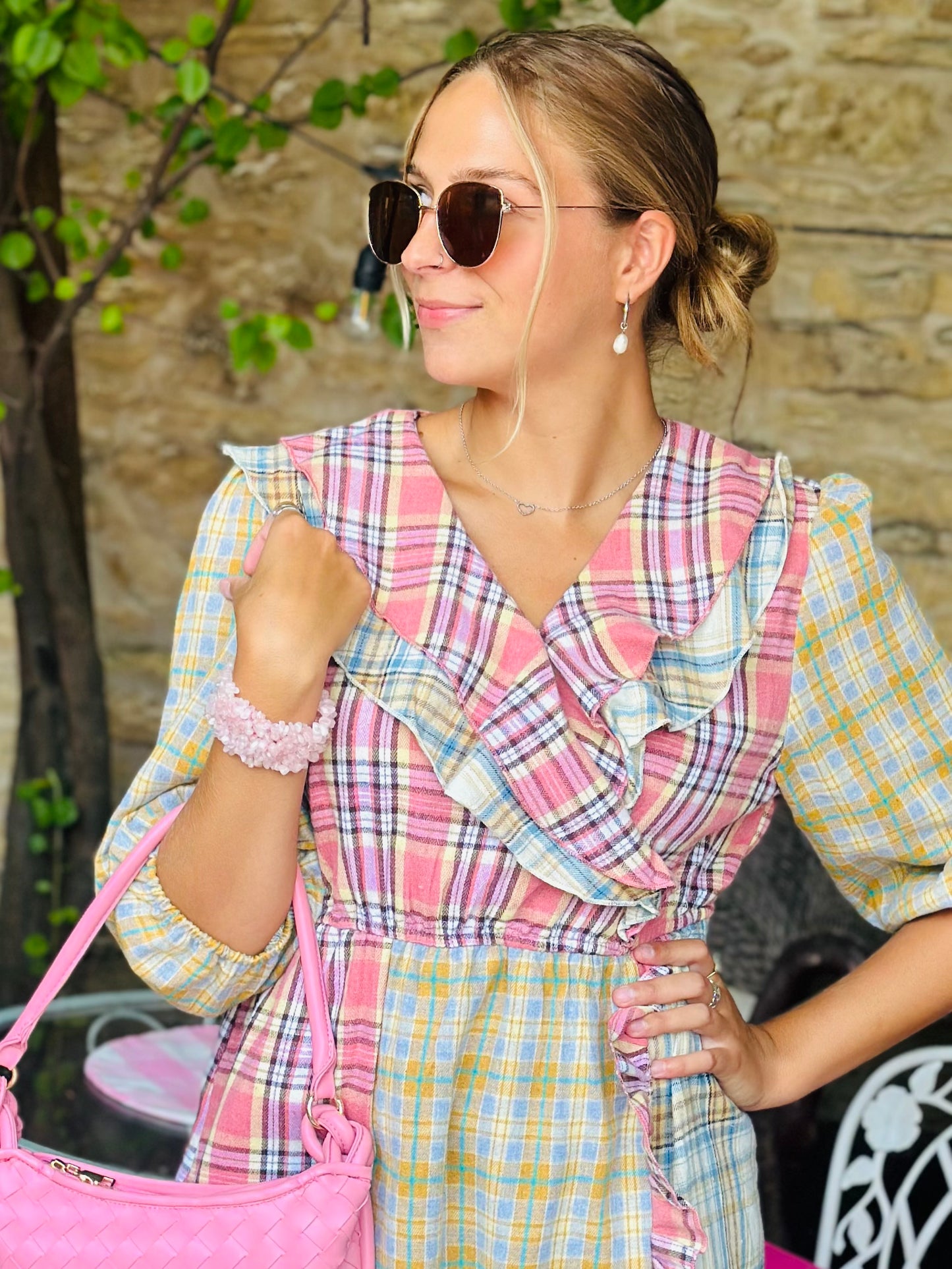 Serenade Plaid Dress