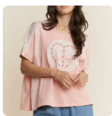 Heart Pearl Top