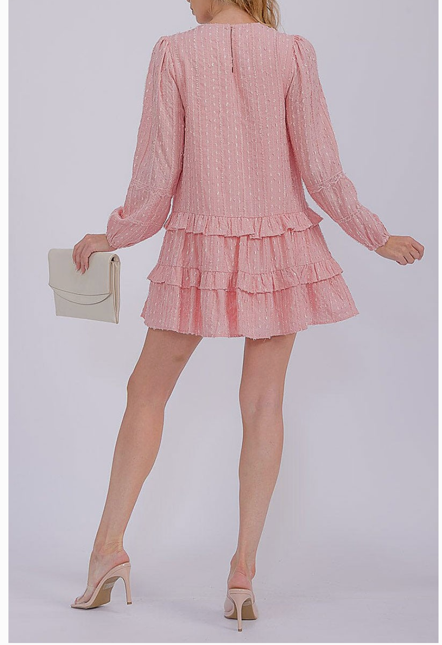 Rose Ruffle Dress