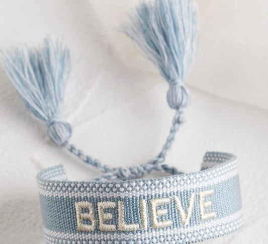 Believe Tassel Bracelet