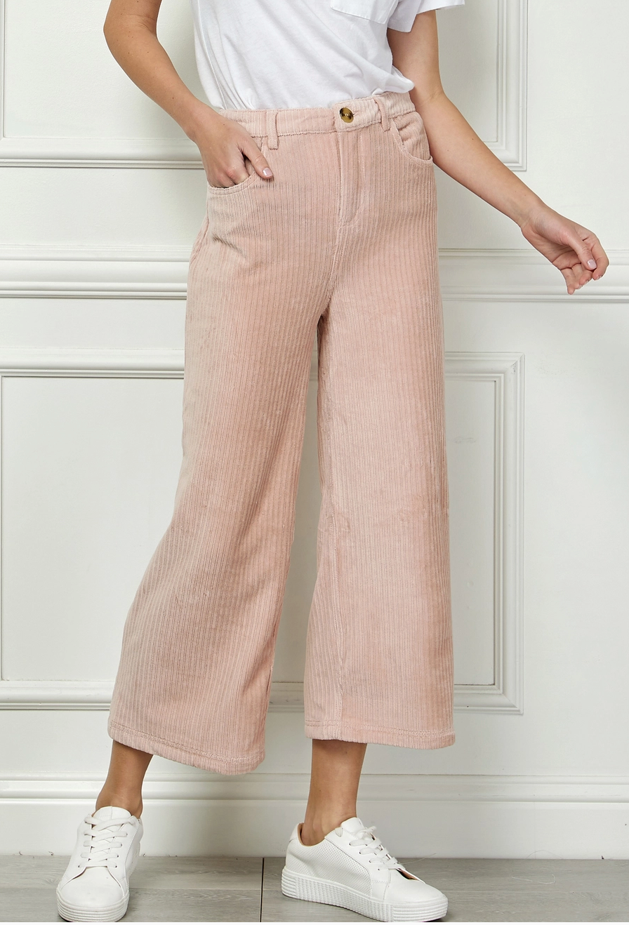 Pink Corduroy Pants