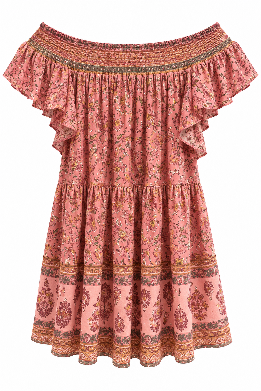 Peachy Pink Scrunch Top (LG)