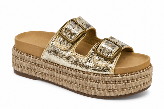 Buckle Platform Sandal