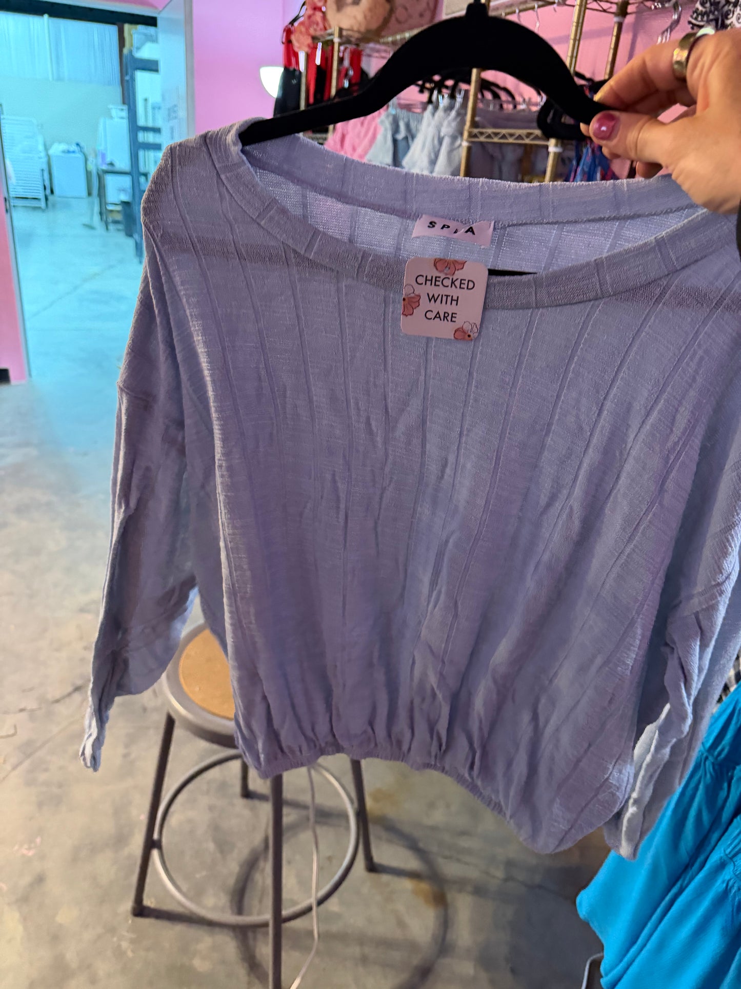 LS Light Blue Top (LG)