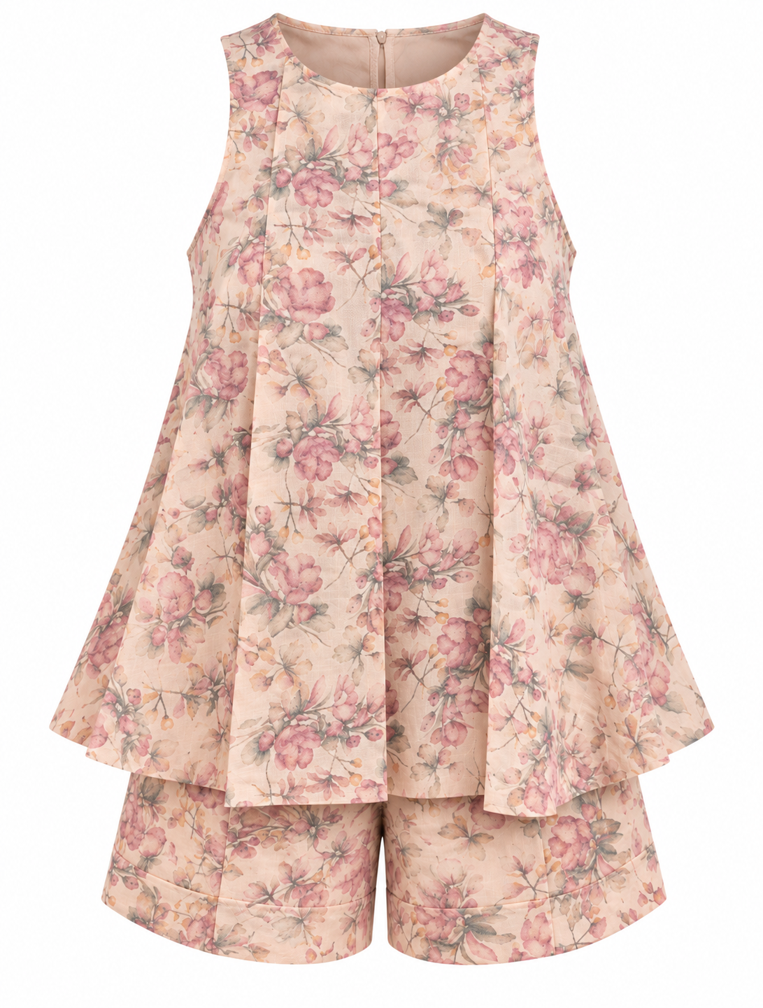Denim Floral Set