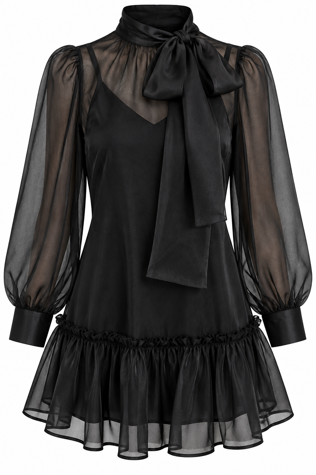 Black Organza Dress