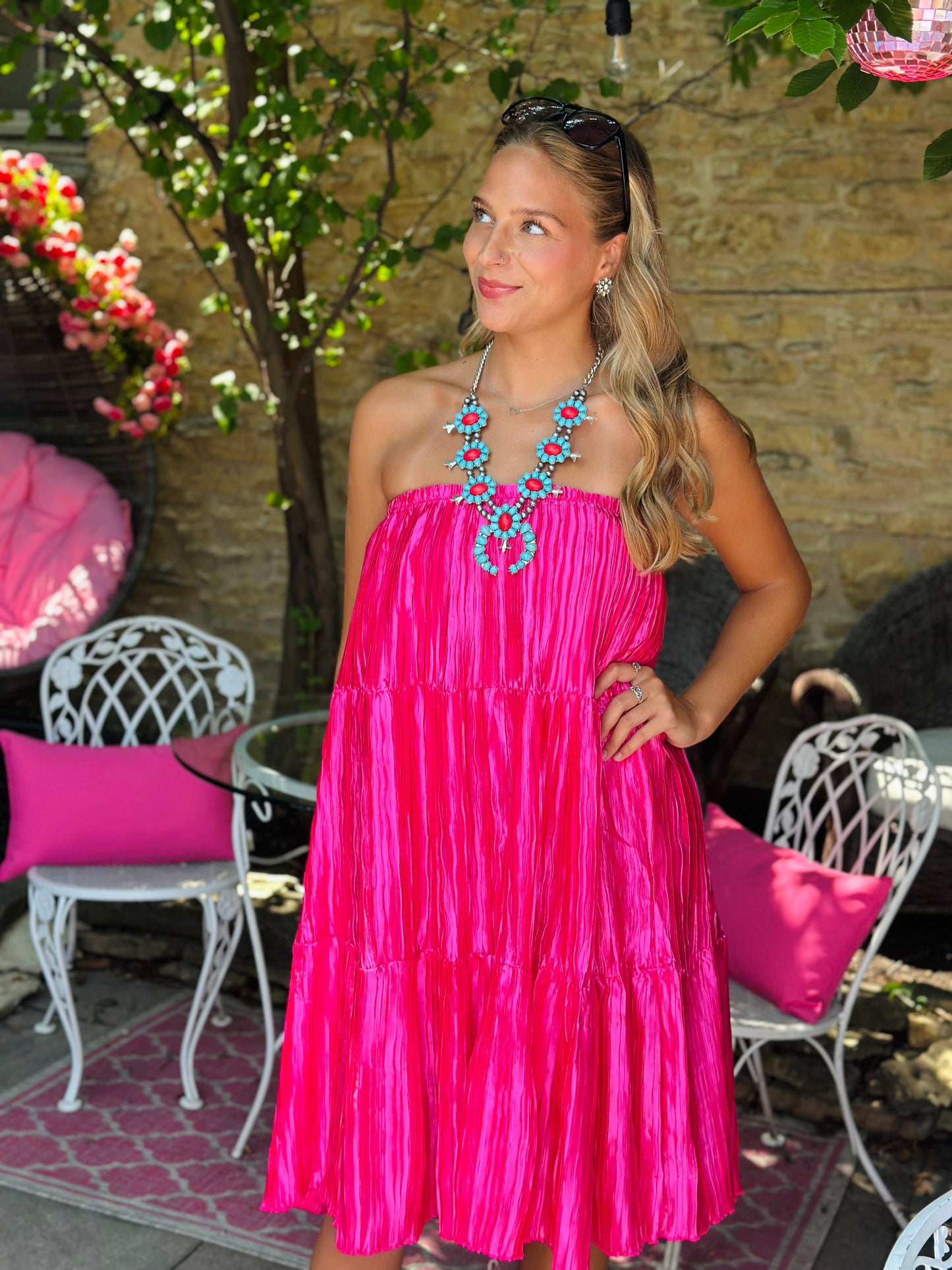 Pink Versify Dress