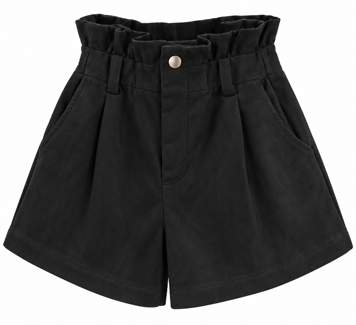 Black Velvet Shorts