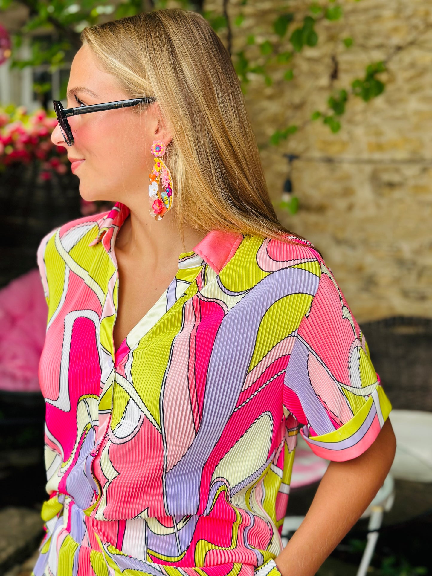 Painted Paradise Top