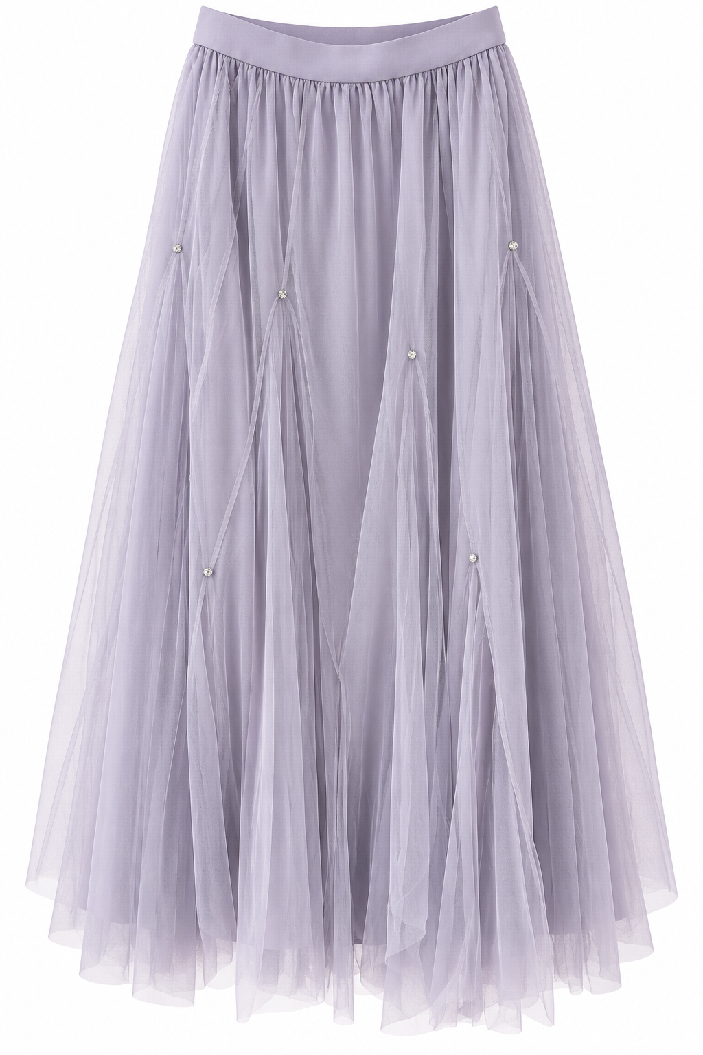 Lavender Jeweled Skirt