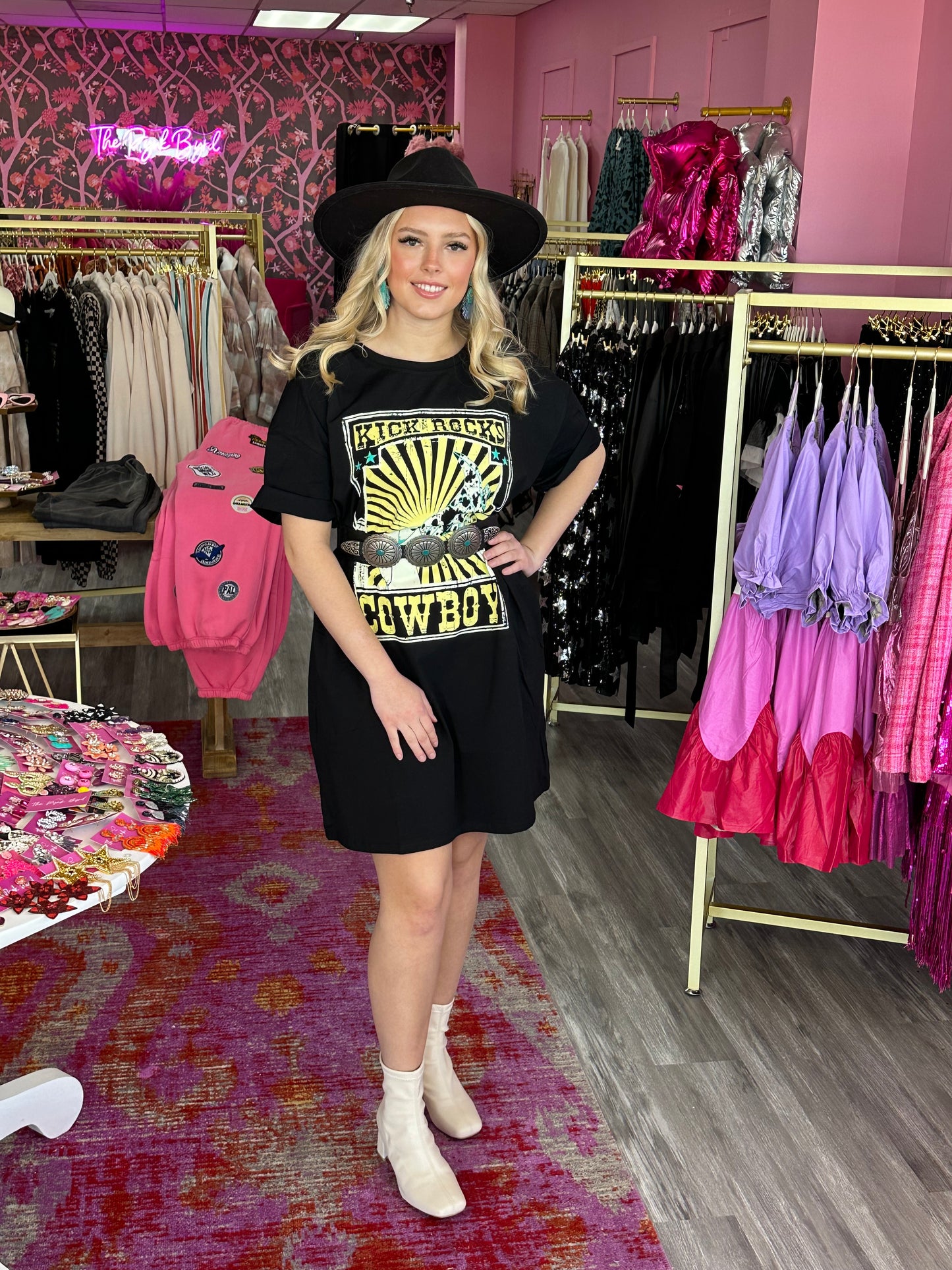 Cowboy Tee Dress