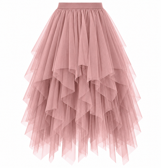 Rose Tulle Skirt