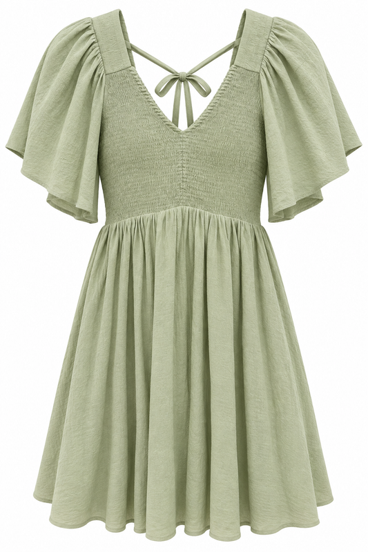Sage Tie Back Midi (LG)