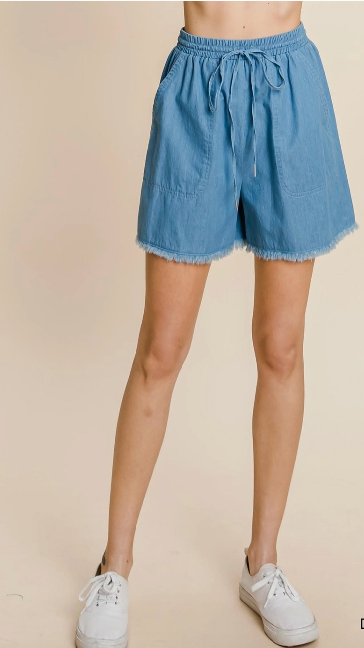 Classic Denim Everyday Women's Shorts