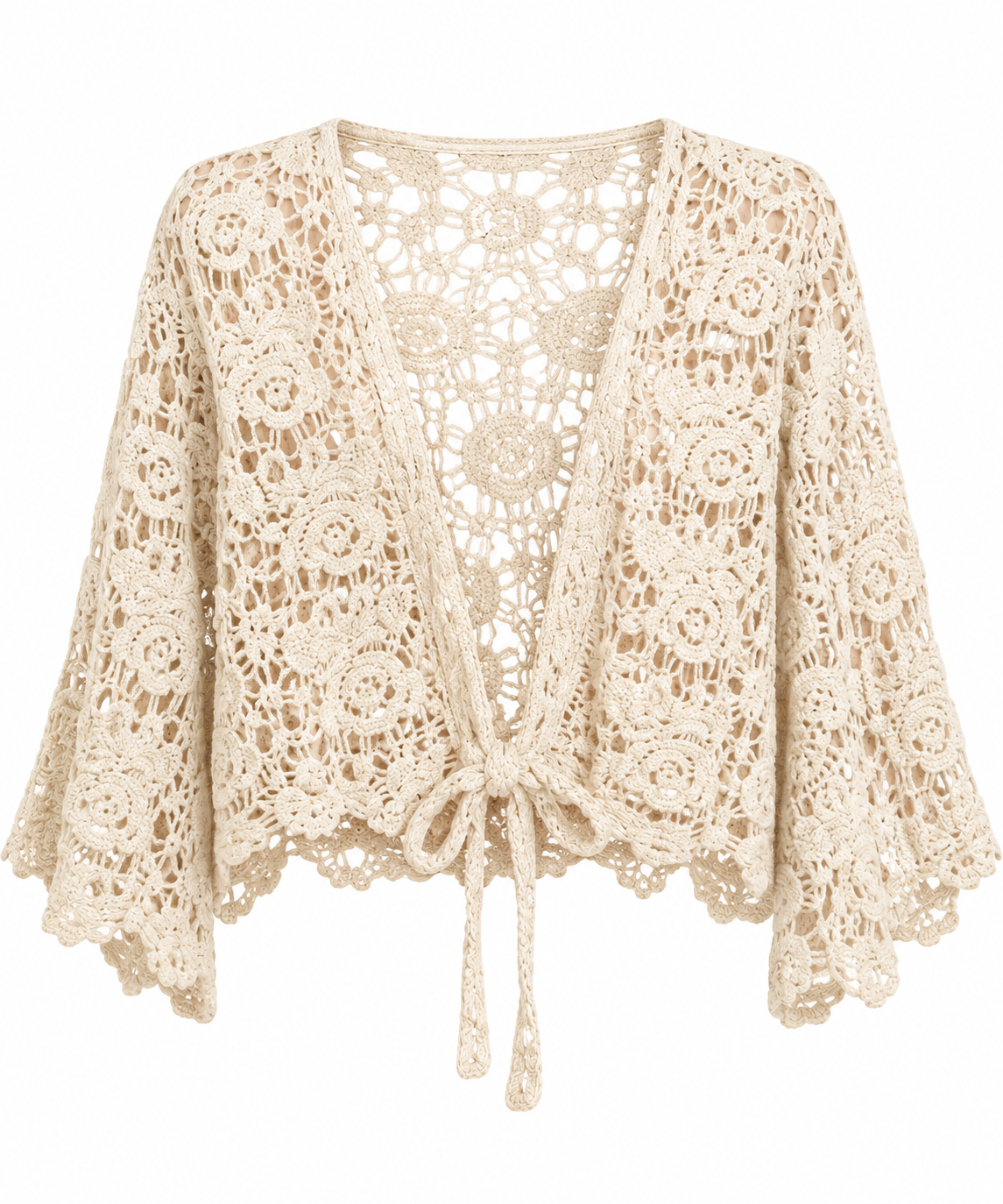 Cream Crocetti Kimono (LG)