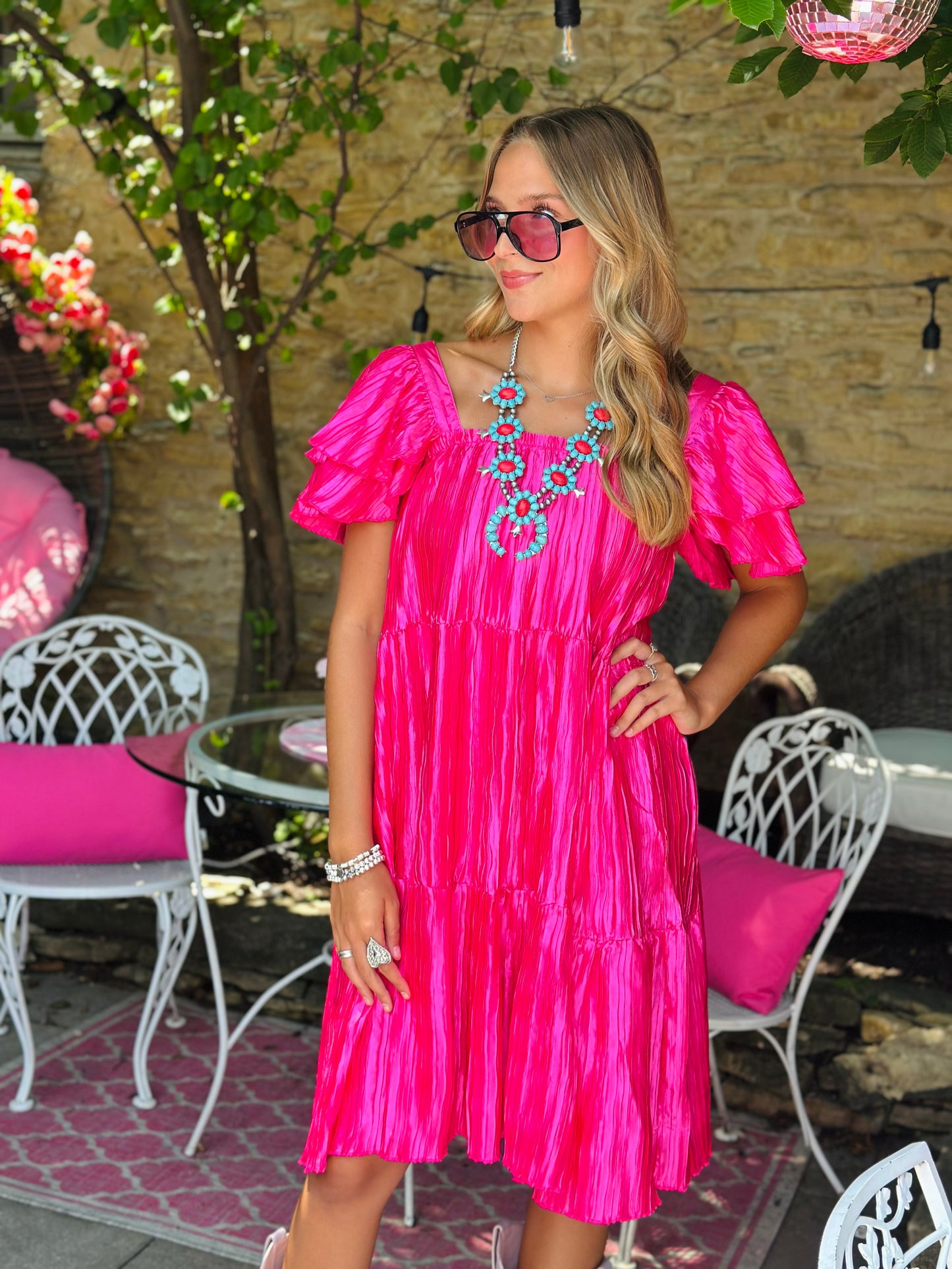 Pink Versify Dress