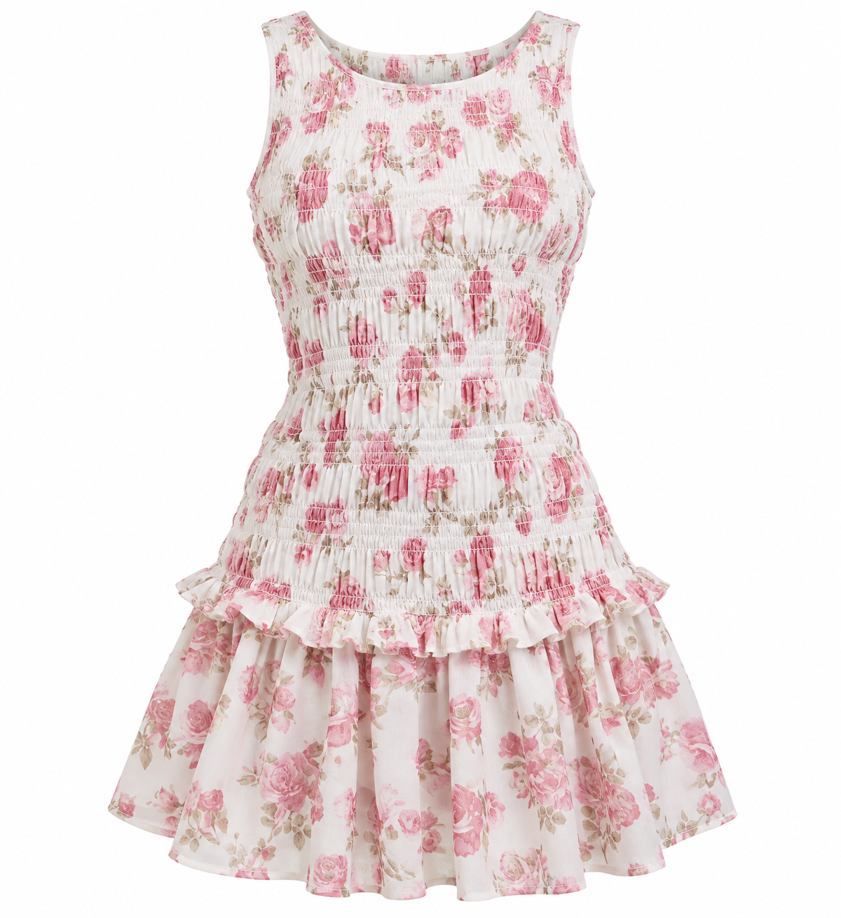 Rose Ruffle Dress