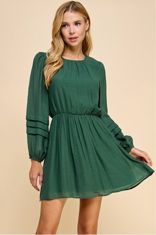 Hunter Green Dress