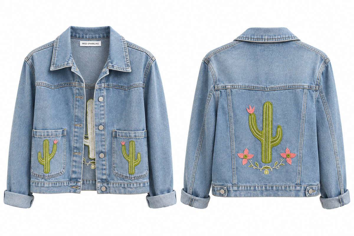 Cactus Denim Jacket