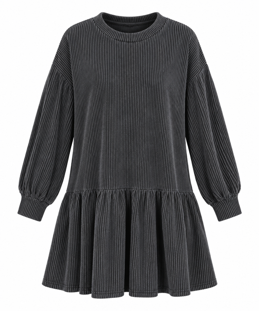 Black Rib Dress
