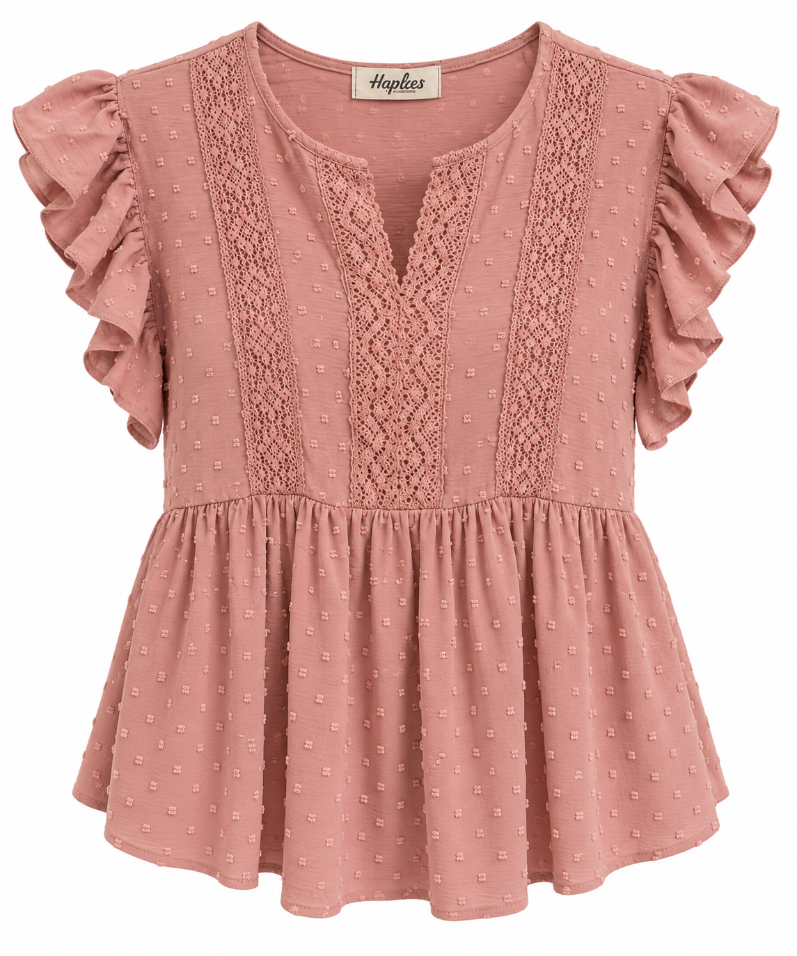 Dusty Rose Lace Top(LG)