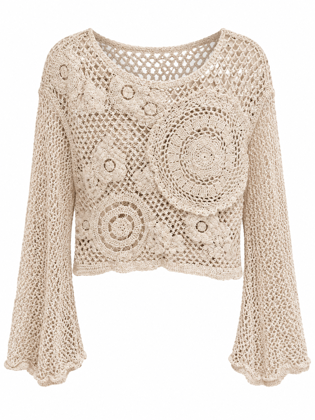 Crochet Flower Top