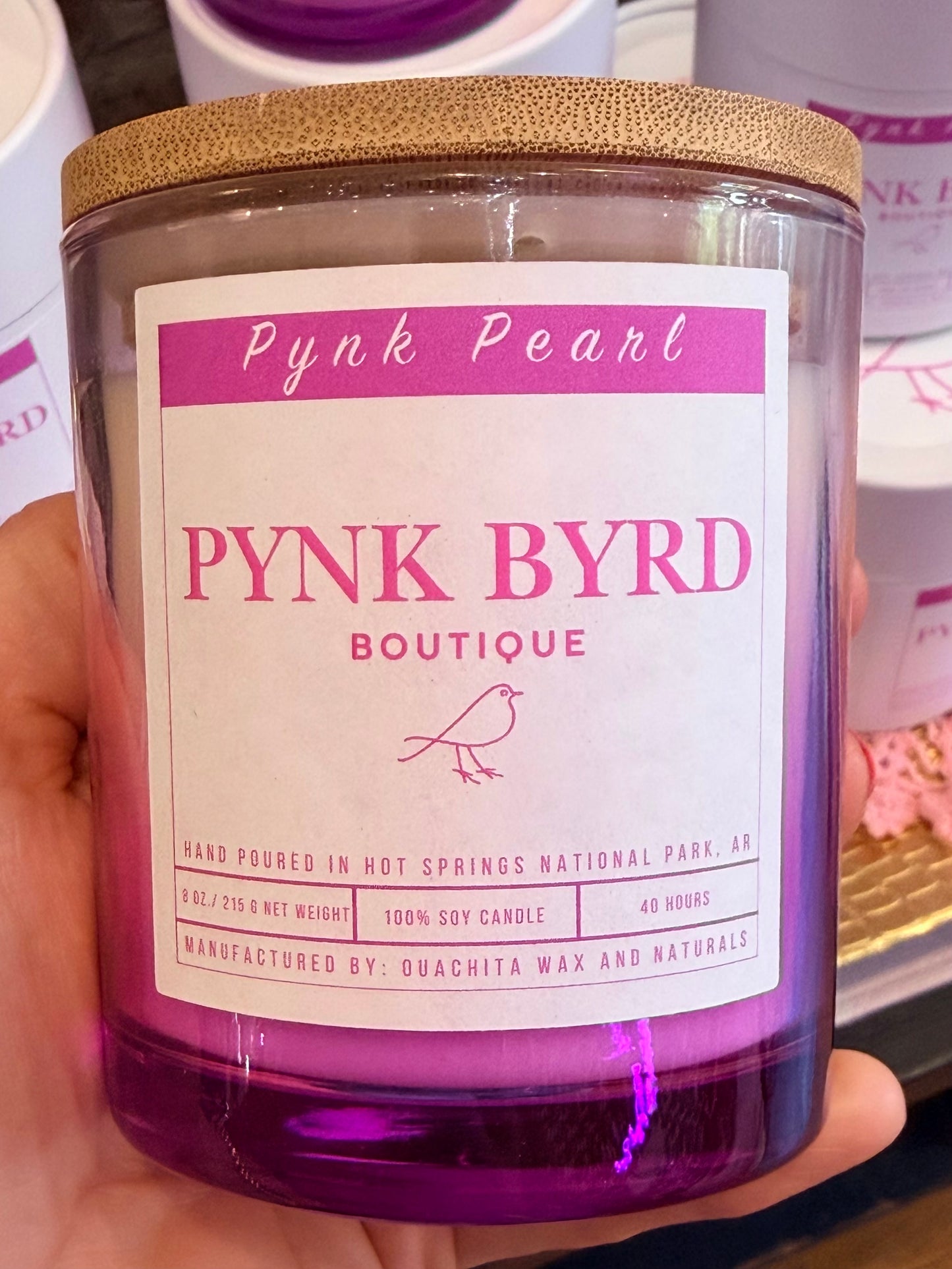 Pynk Pearl Candle
