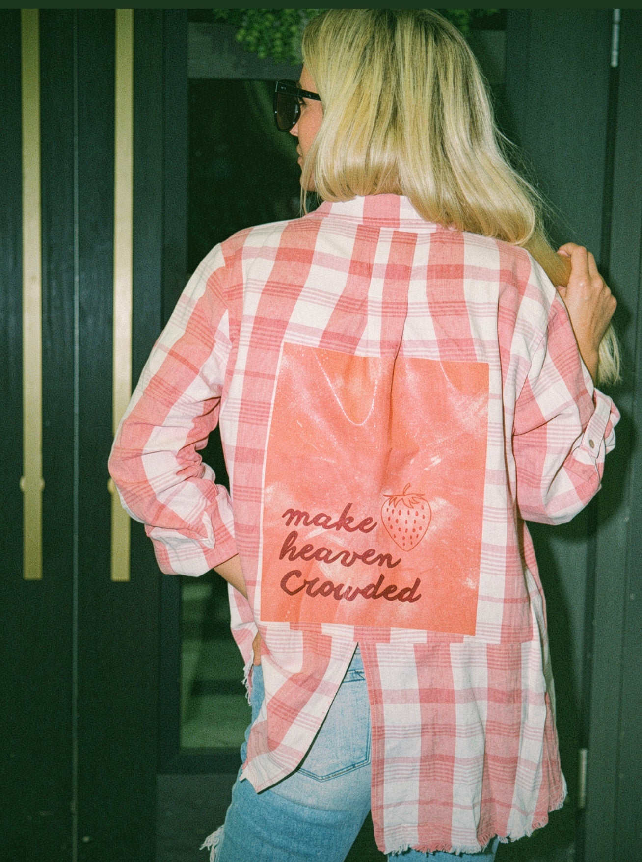 Make Heaven Crowded Button Up