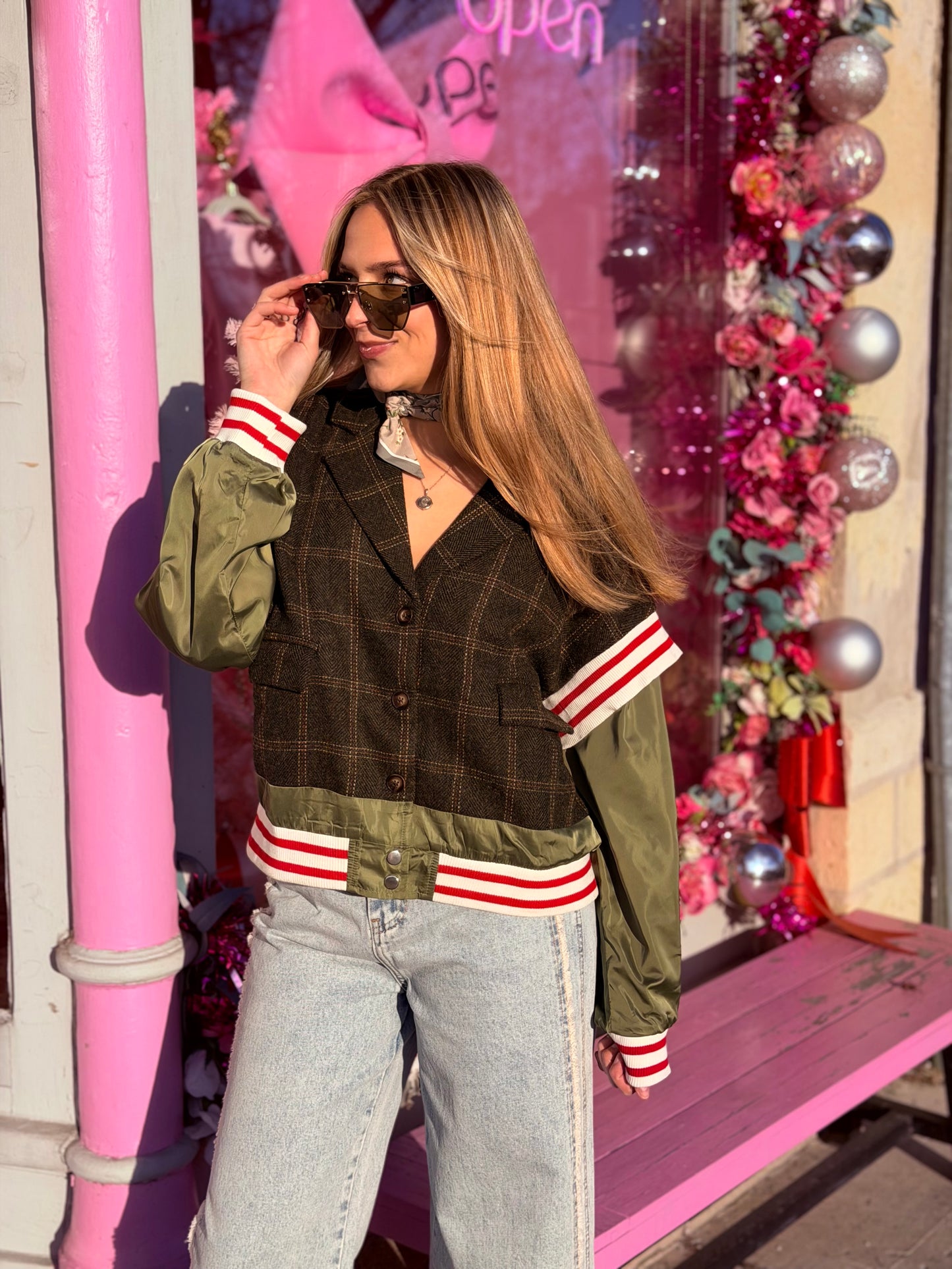 Plaid & Stripe Jacket