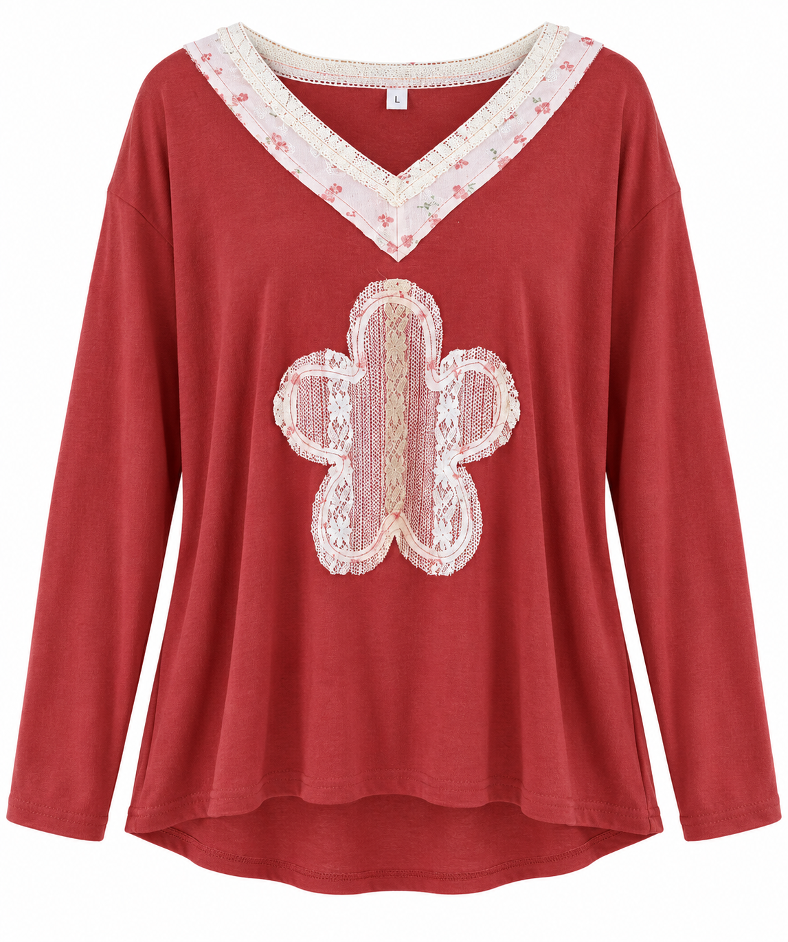 Lace Flower Top