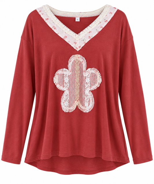 Lace Flower Top