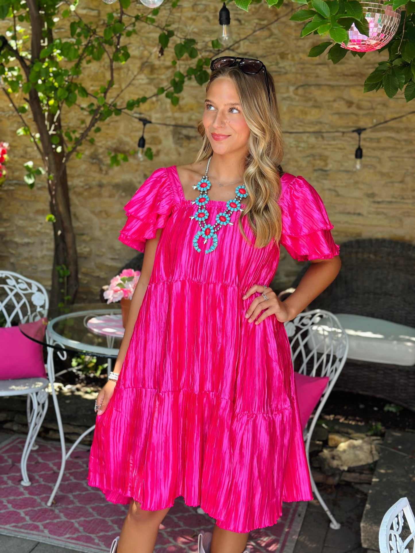 Pink Versify Dress