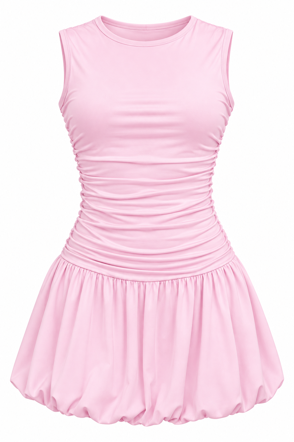 Pink Voluminous Dress