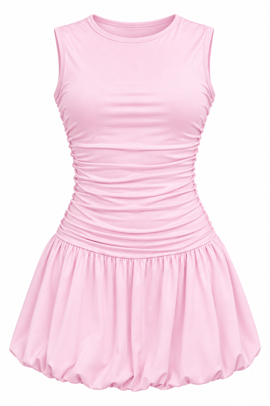 Pink Voluminous Dress