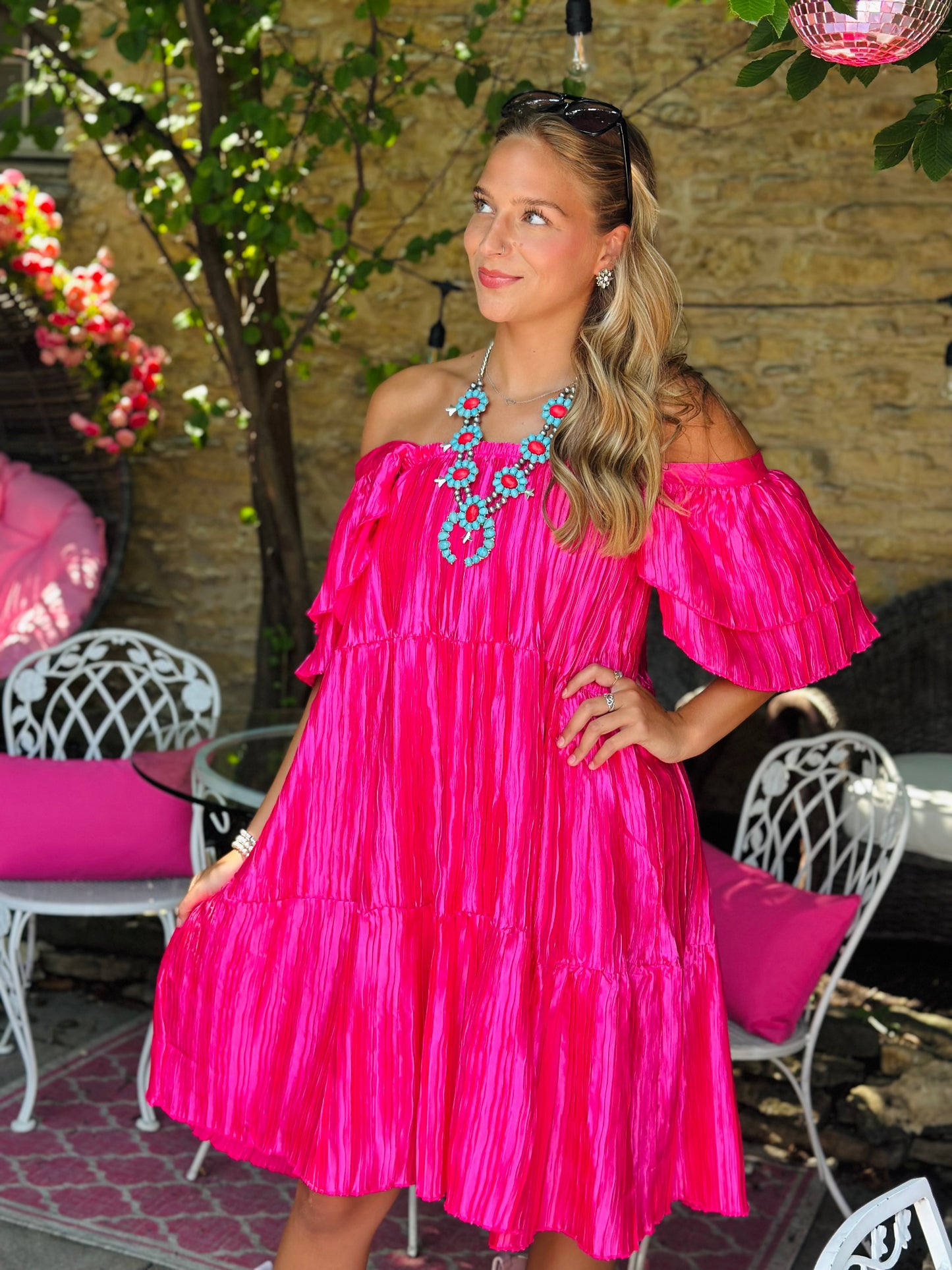 Pink Versify Dress