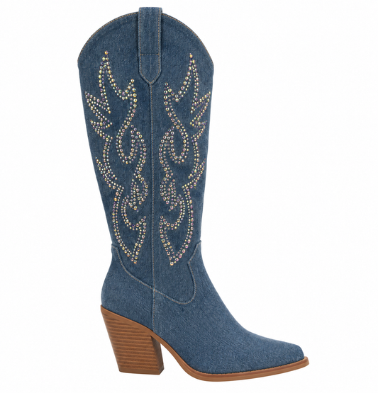 Denim Boot