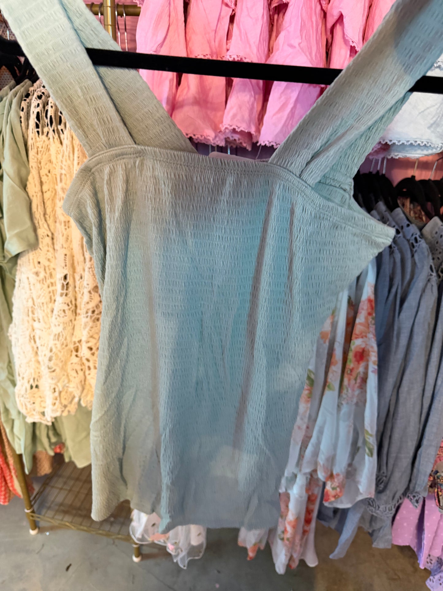 Sage Sleeveless Top (LG)