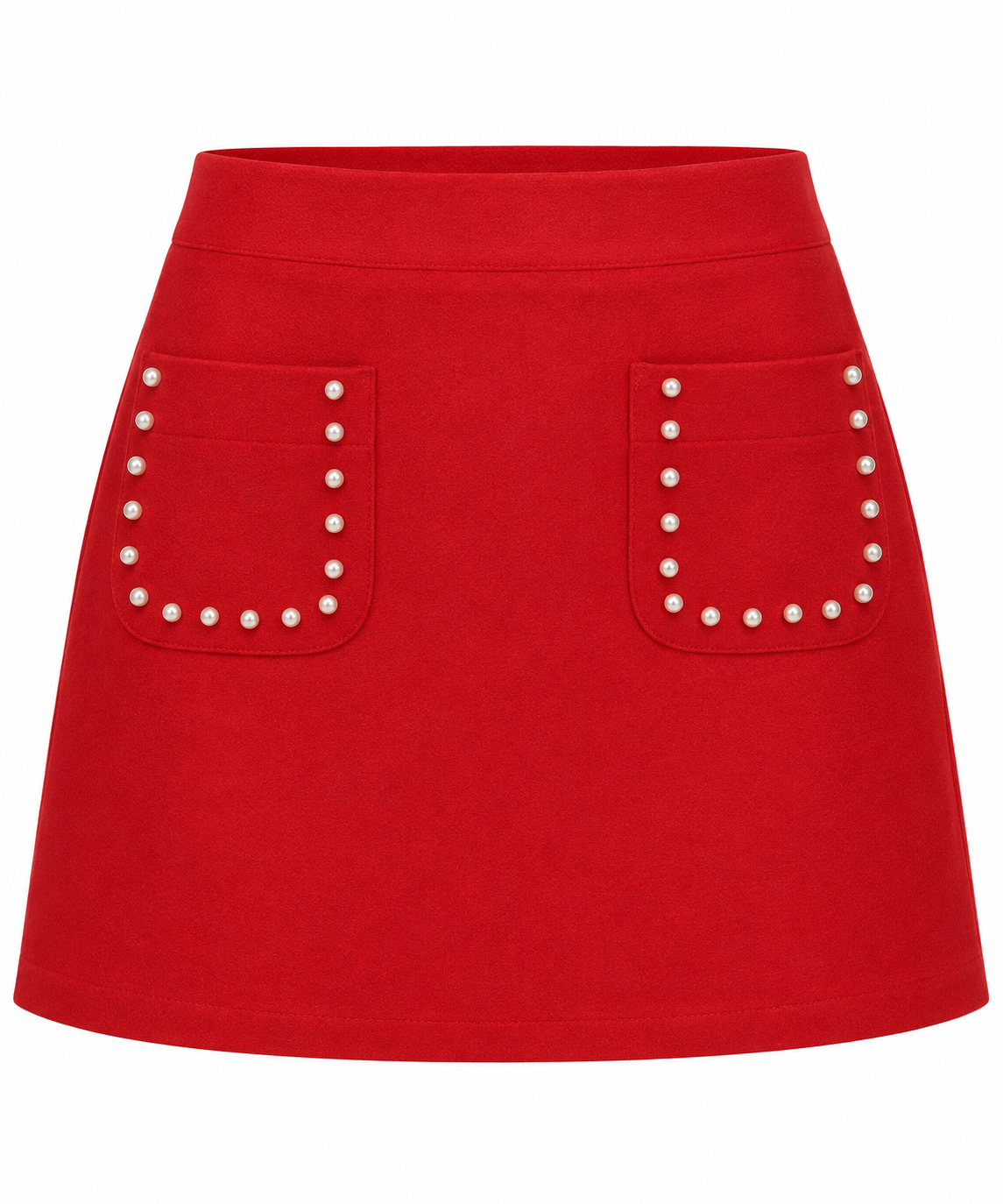High Waist Pearl Skirt